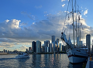 Navy Pier v Chicagu (Ilinois - USA)