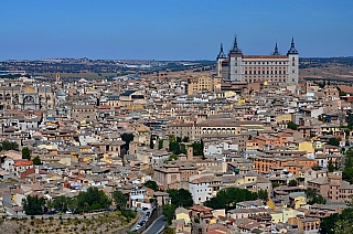 Pohled na město Toledo (Španělsko)