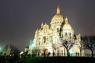 Bazilika Sacré-Cœur v Paříži (Francie)