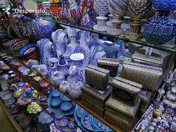 Velký bazar v Istanbulu (Turecko)