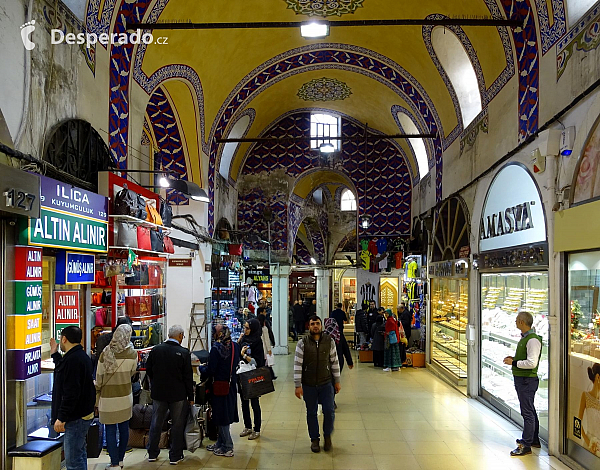 Velký bazar v Istanbulu (Turecko)