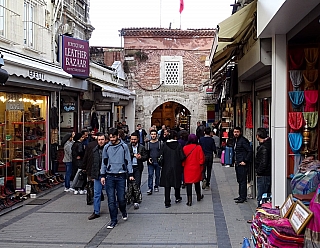 Velký bazar v Istanbulu (Turecko)