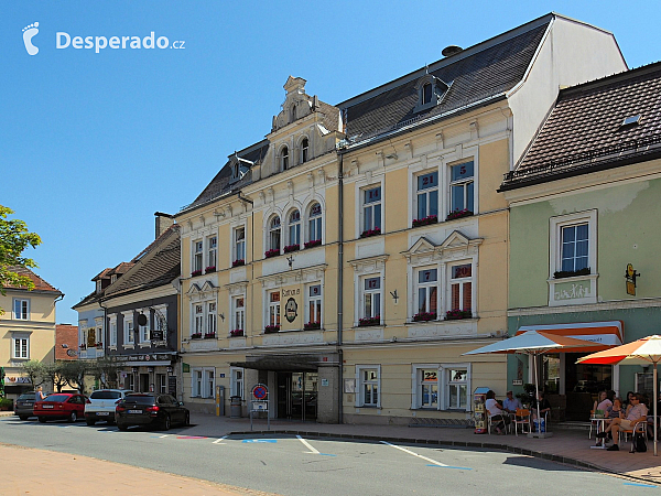 Hauptplatz ve Feldkirchen in Kärnten (Rakousko)