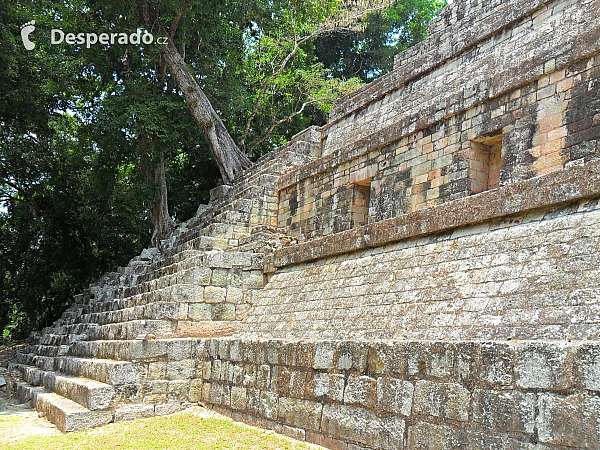 Copán - pozůstatky města mayské civilizace (Honduras)