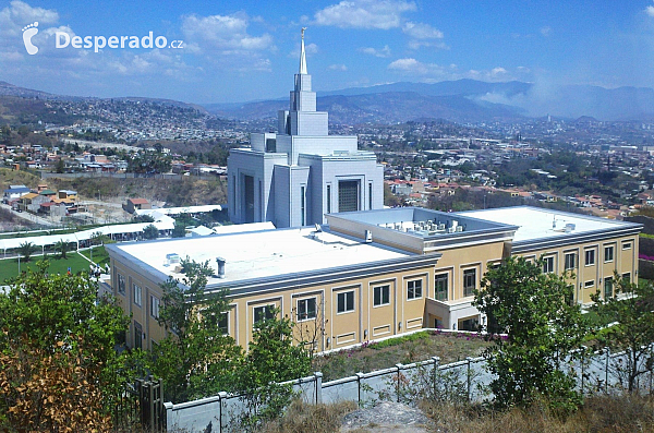 Hlavní město Tegucigalpa (Honduras)