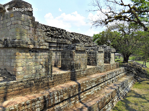 Copán - pozůstatky města mayské civilizace (Honduras)