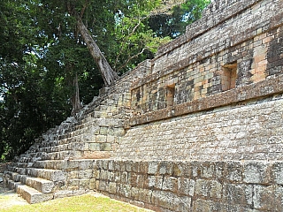 Copán - pozůstatky města mayské civilizace (Honduras)