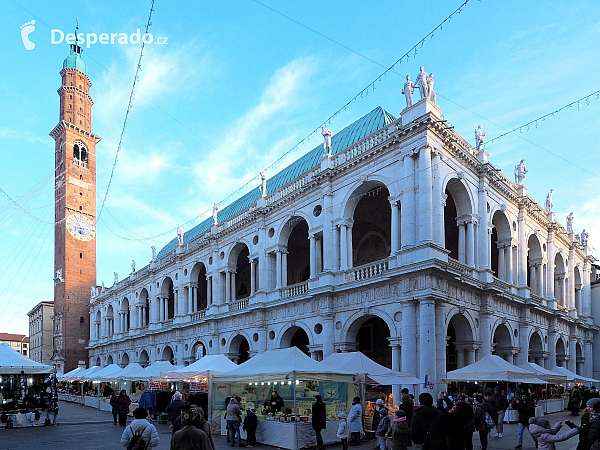 Basilica Palladiana ve Vicenze (Veneto - Itálie)