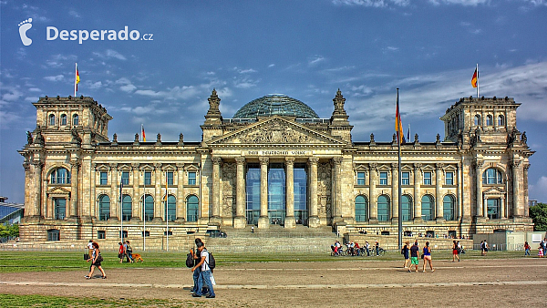 Reichstag - Říšský sněm v Berlíně (Německo)