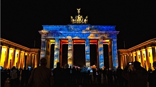 Braniborská brána v Berlíně (Německo)