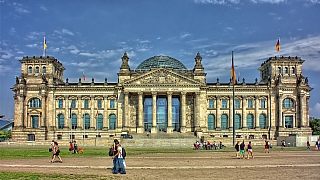 Reichstag - Říšský sněm v Berlíně (Německo)