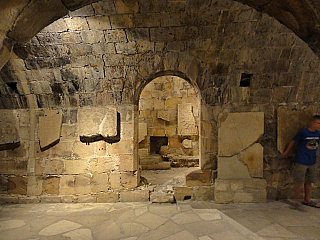 Středověký hrad v centru Lemesosu (Kypr)