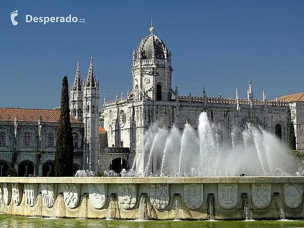 Mosteiro dos Jerónimos v Lisabonu (Portugalsko)