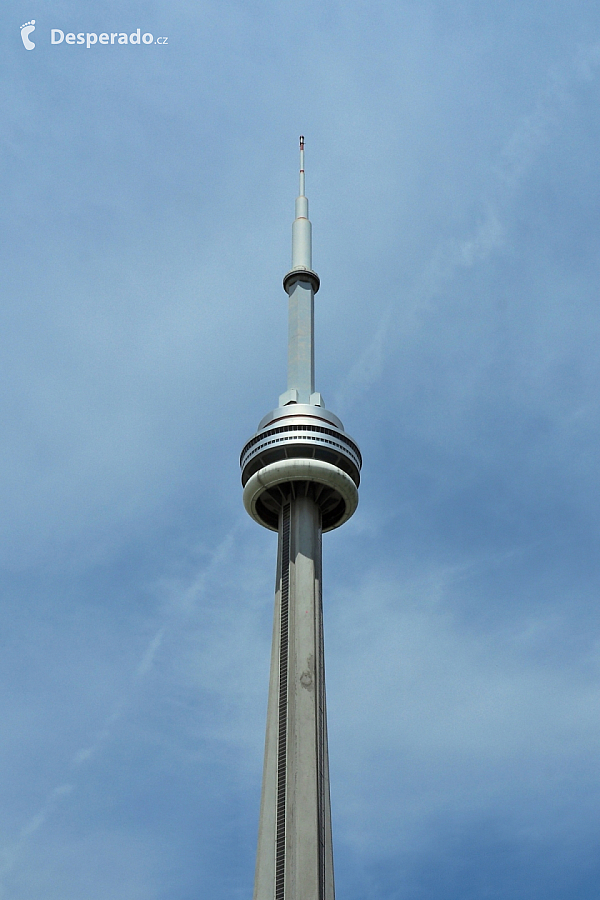 Torontská CN Tower v parku Minimundus v Klagenfurtu (Rakousko)