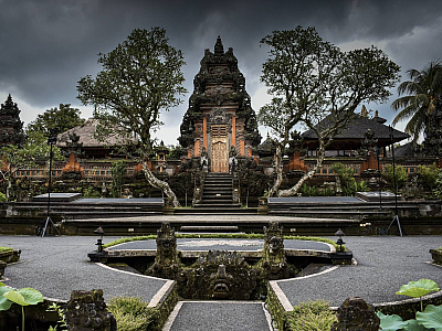 Ubud na ostrově Bali (Indonésie)