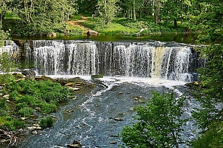 Vodopád na řece Keila (Estonsko)