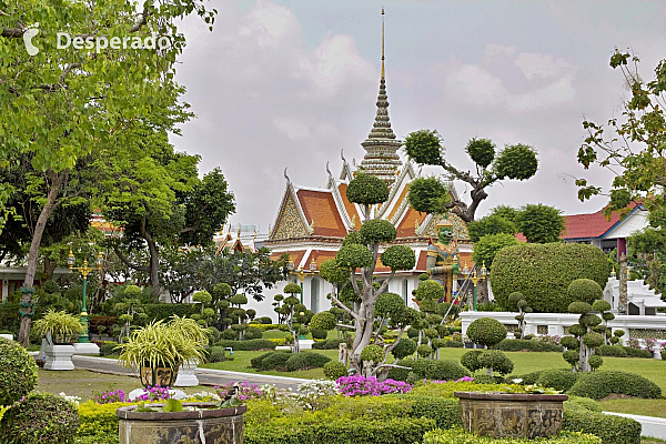 Chrám Wat Arun v Bangkoku (Thajsko)