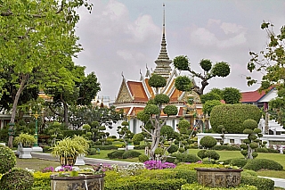 Chrám Wat Arun v Bangkoku (Thajsko)