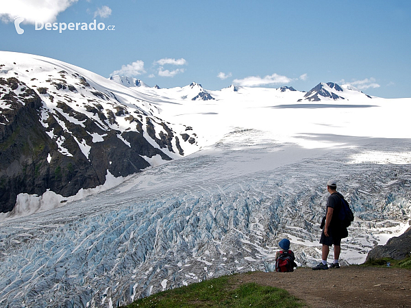 Ledovec Exit Glacier (Aljaška - USA)