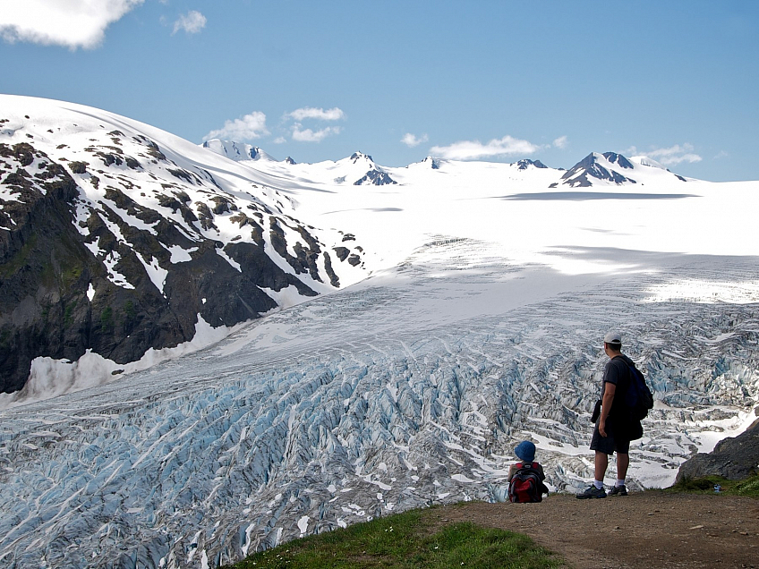 Ledovec Exit Glacier (Aljaška - USA)