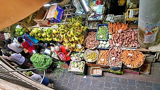 Tržiště v Port Louis (Mauricius)
