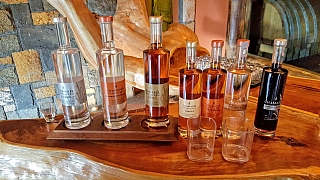Výroba třtinového rumu Chamarel (Mauricius)