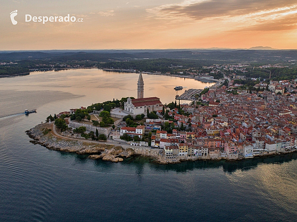 Historická část Rovinj (Chorvatsko)