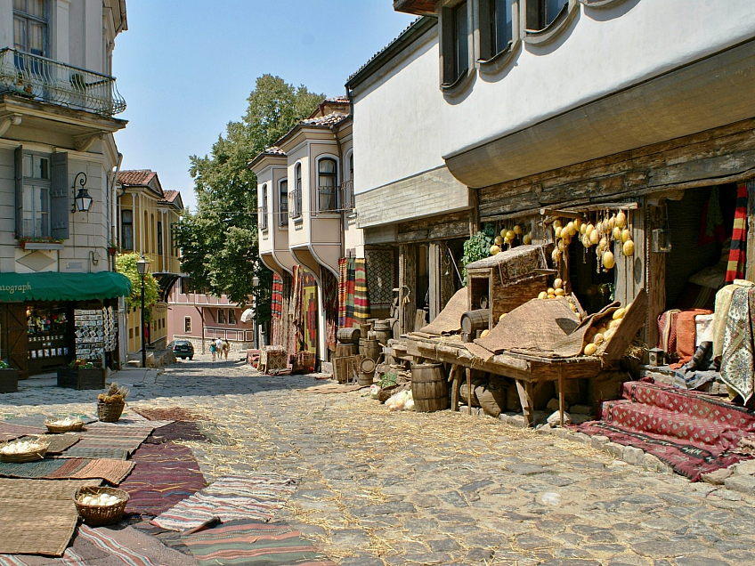 Staré centrum Plovdivu (Bulharsko)