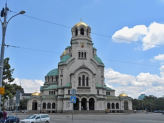 Katedrála Alexandra Něvského v Sofii (Bulharsko)