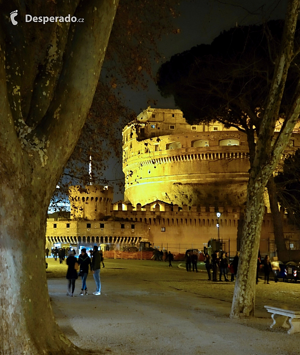 Andělský hrad v Římě (Itálie)