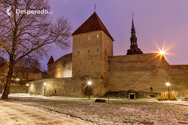 Hrad v Tallinnu (Estonsko)