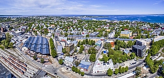 Moderní Tallinn (Estonsko)