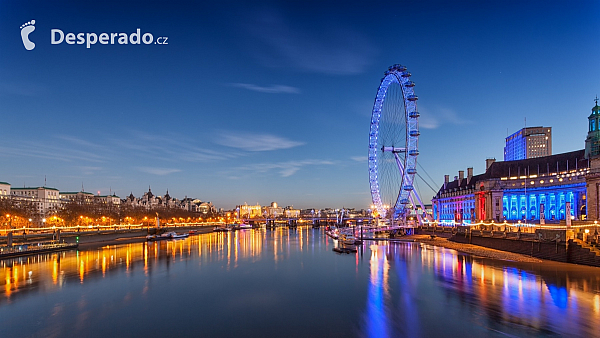 Londýnské oko - London Eye (Velká Británie)