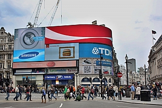 Trafalgar Square v Londýně (Velká Británie)