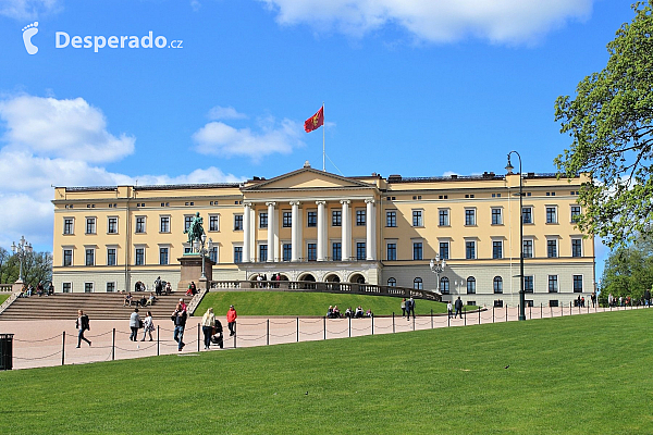 Královský palác v Oslu (Norsko)