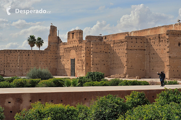 El Badi Palace v Marrákeši (Maroko)