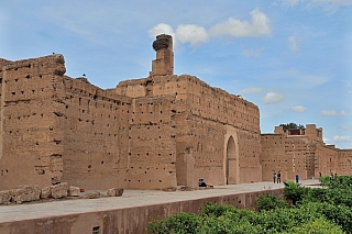El Badi Palace v Marrákeši (Maroko)
