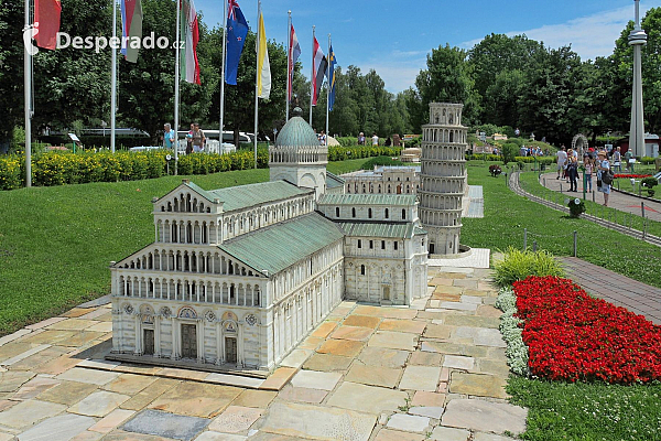 Zábavní park Minimundus v Klagenfurtu (Rakousko)