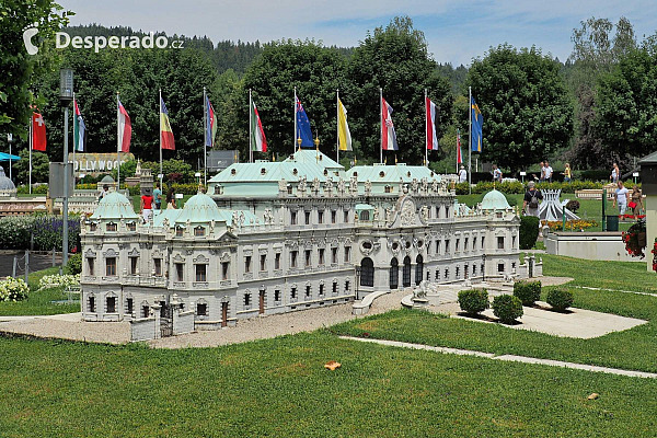 Zábavní park Minimundus v Klagenfurtu (Rakousko)