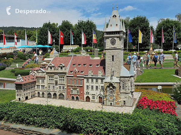 Zábavní park Minimundus v Klagenfurtu (Rakousko)