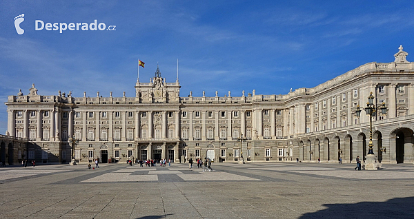 Královský palác v Madridu (Španělsko)