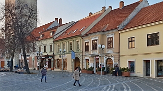 Trojičné námestie v Trnavě (Slovensko)