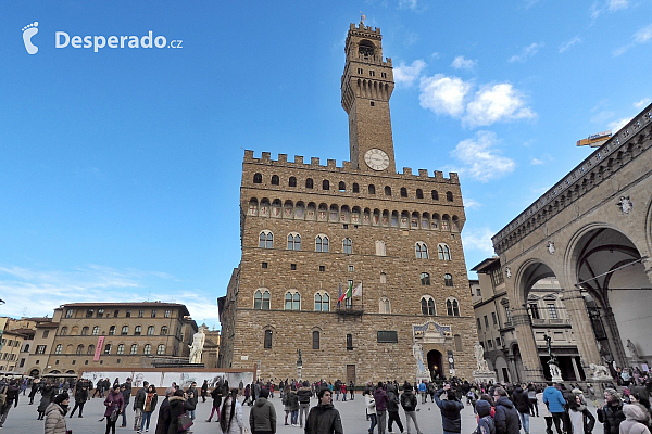 Palazzo Vecchio ve Florencii (Itálie)