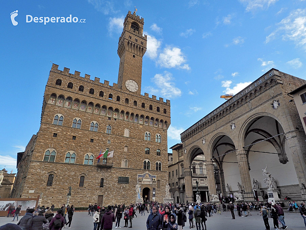 Palazzo Vecchio ve Florencii (Itálie)