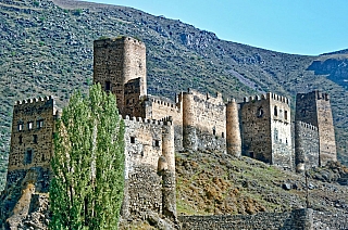 Pevnost Khertvisi (Gruzie)