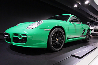 Porsche muzeum ve Stuttgartu (Německo)