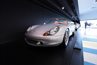 Porsche muzeum ve Stuttgartu (Německo)