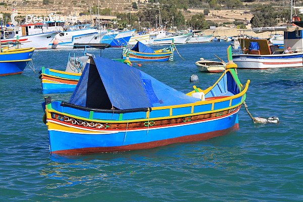 Rybářské městečko Marsaxlokk (Malta)