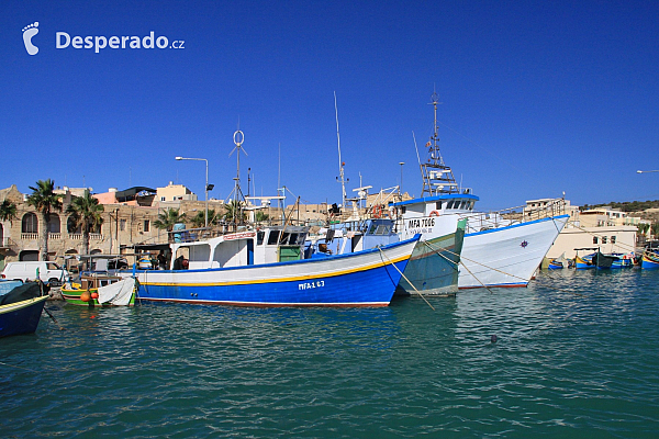 Rybářské městečko Marsaxlokk (Malta)