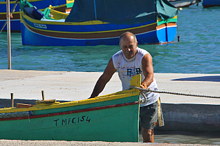 Rybářské městečko Marsaxlokk (Malta)